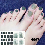 Load image into Gallery viewer, Removable Nail Metal Toe Nail Sticker Nail Sticker
