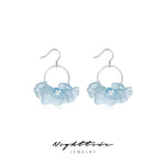 Load image into Gallery viewer, Nighttide Jewelry Preserved Fresh Flower Epoxy Resin Glue Earrings EXZ1230
