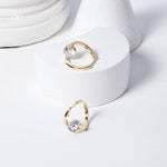 Load image into Gallery viewer, Nighttide Jewelry Zirconia Earrings EXZ1373
