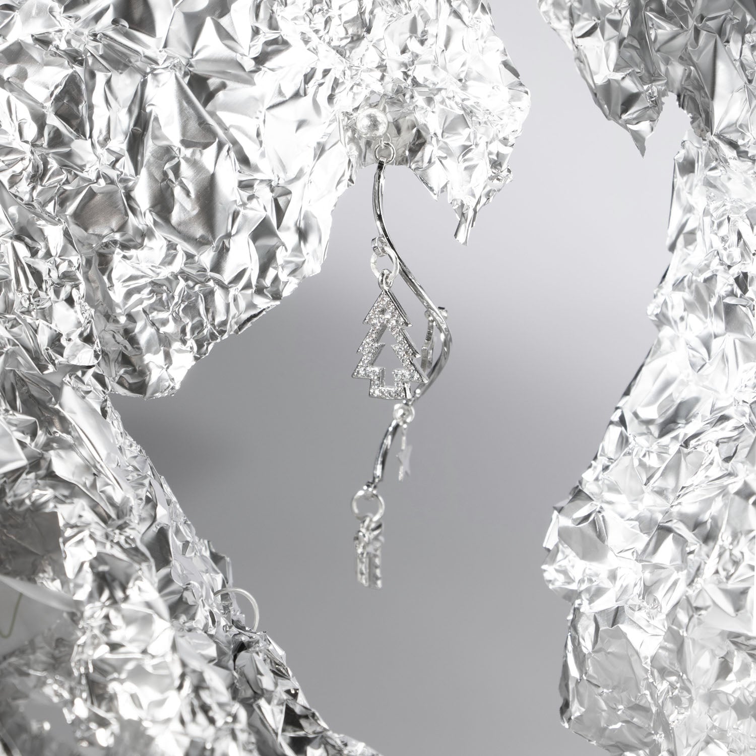 Nighttide Jewelry Silver Plated Earrings EXZ788