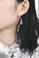 Load image into Gallery viewer, Nighttide Jewelry Silver Plated Earrings EXZ788
