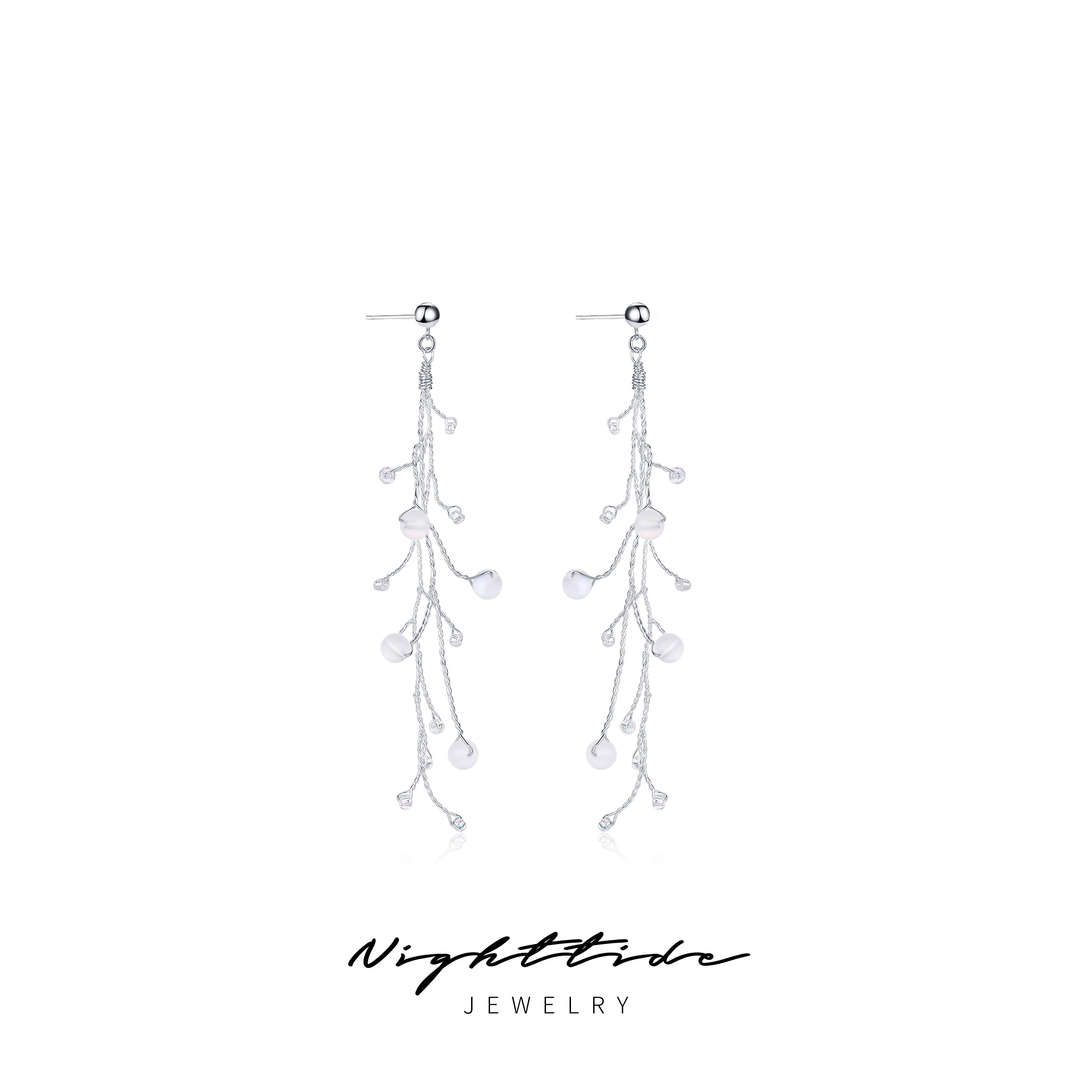 Nighttide Jewelry Wire Wrap Earrings EXZ935