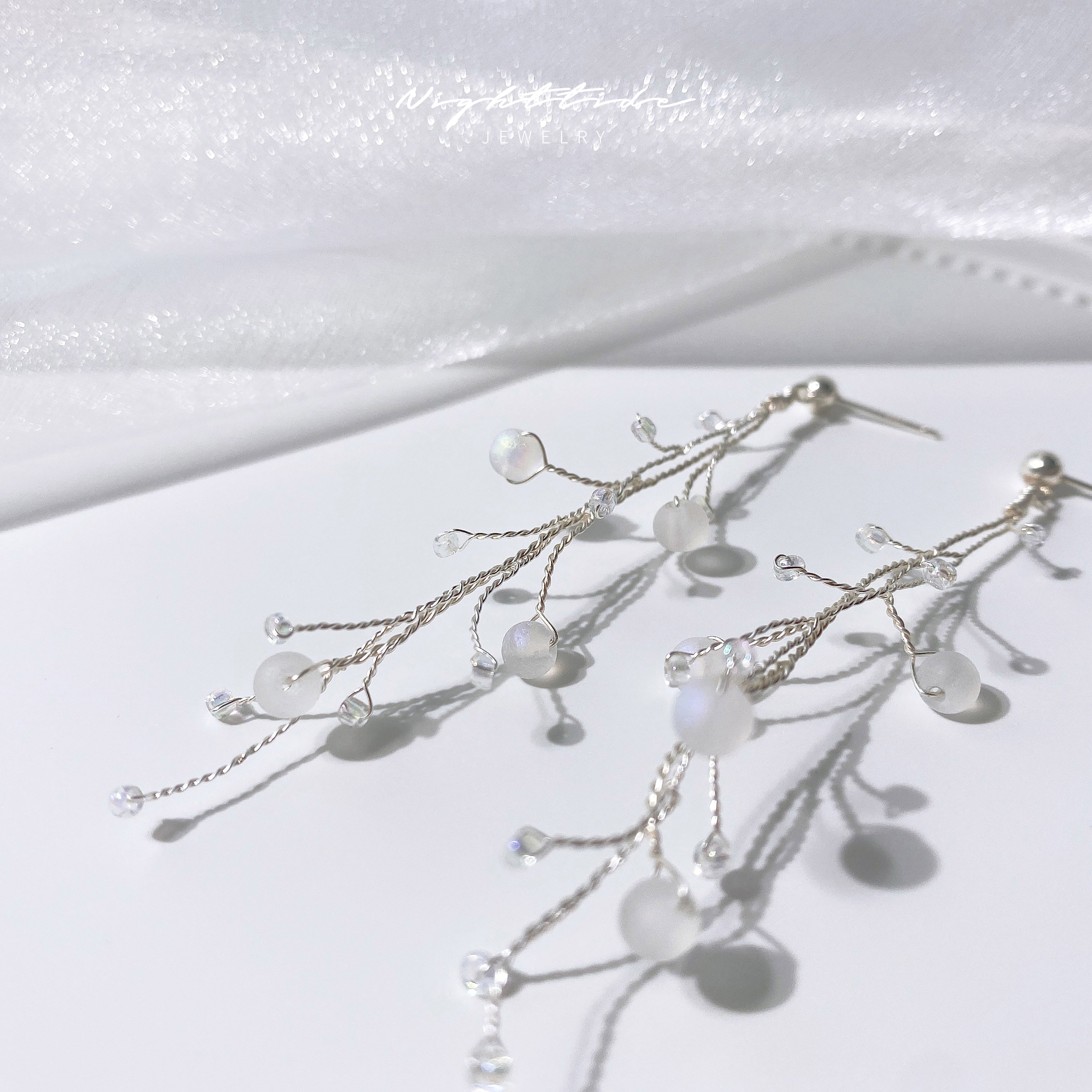 Nighttide Jewelry Wire Wrap Earrings EXZ935