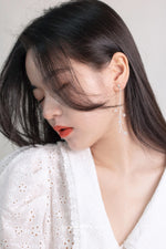 Load image into Gallery viewer, Nighttide Jewelry Wire Wrap Earrings EXZ935
