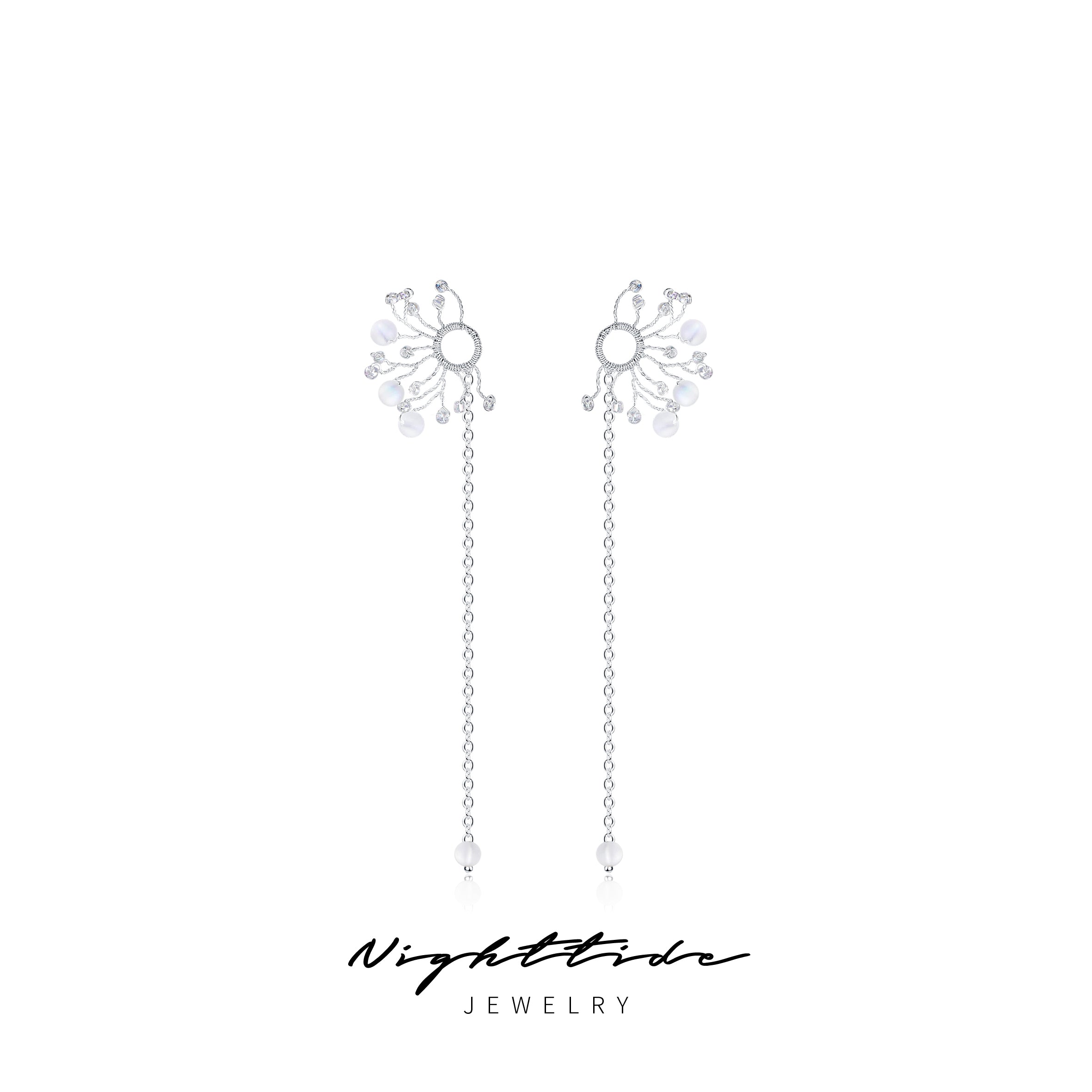 Nighttide Jewelry Wire Wrap Earrings EXZ936