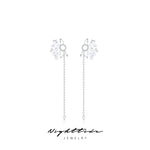 Load image into Gallery viewer, Nighttide Jewelry Wire Wrap Earrings EXZ936
