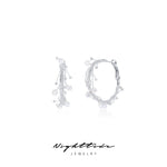 Load image into Gallery viewer, Nighttide Jewelry Wire Wrap Earrings EXZ937
