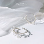 Load image into Gallery viewer, Nighttide Jewelry Wire Wrap Earrings EXZ937
