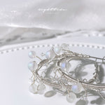 Load image into Gallery viewer, Nighttide Jewelry Wire Wrap Earrings EXZ937
