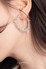 Load image into Gallery viewer, Nighttide Jewelry Wire Wrap Earrings EXZ937
