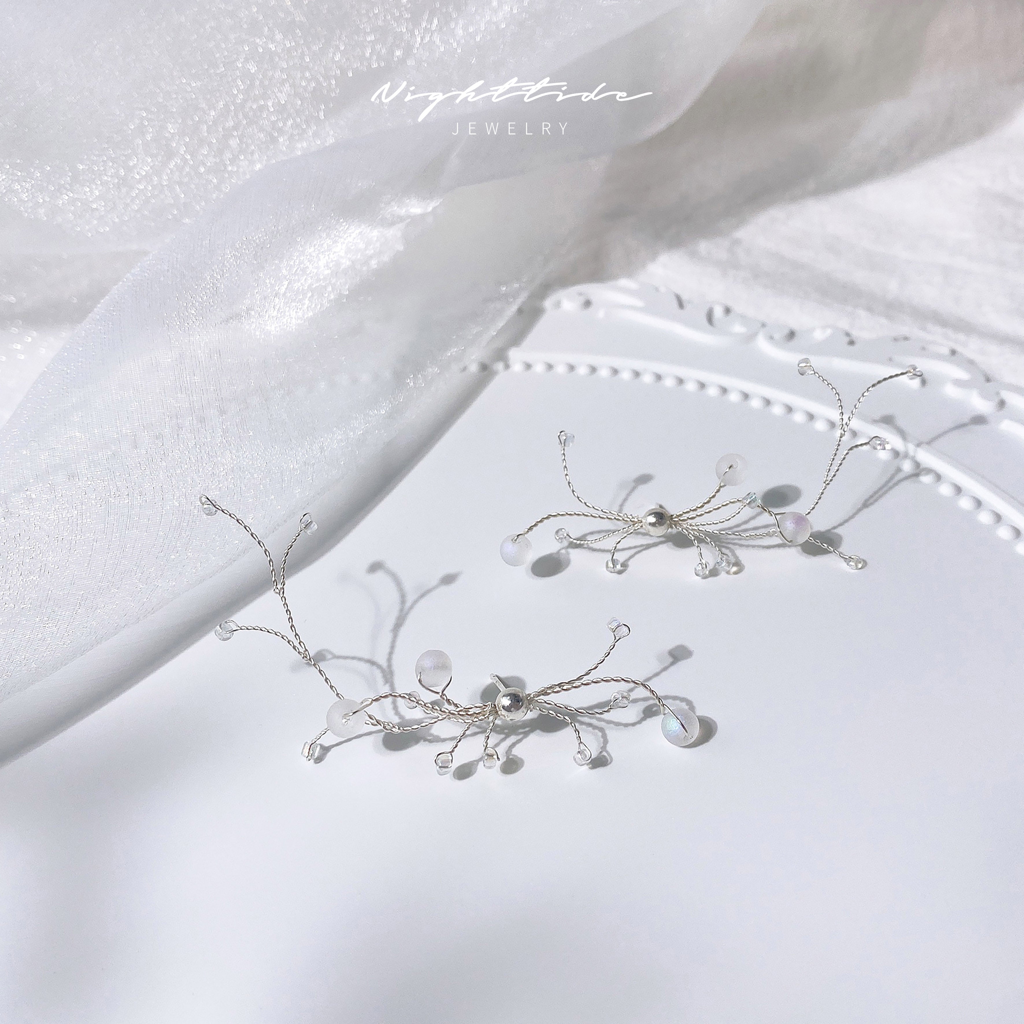 Nighttide Jewelry Wire Wrap Earrings EXZ938