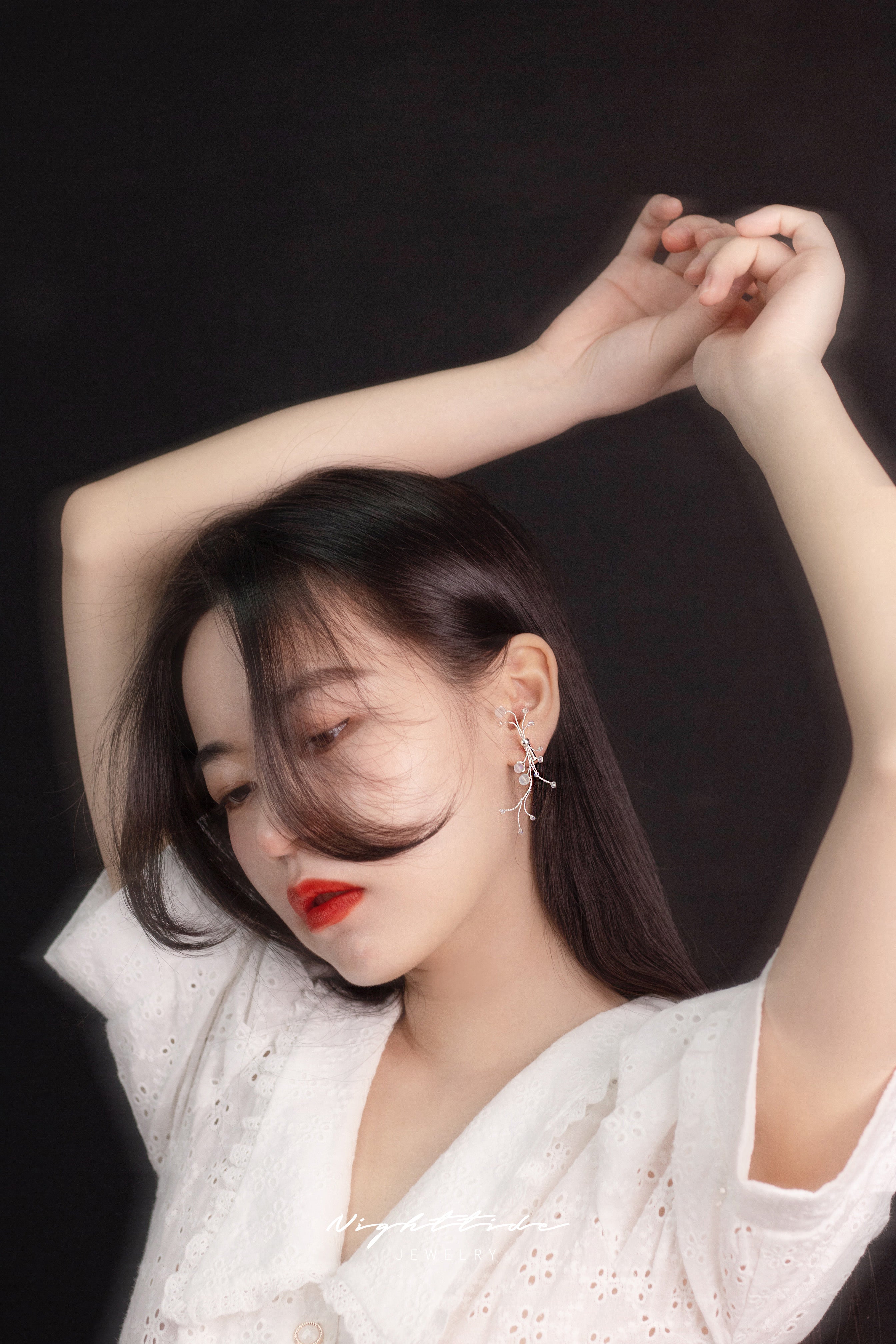 Nighttide Jewelry Wire Wrap Earrings EXZ938