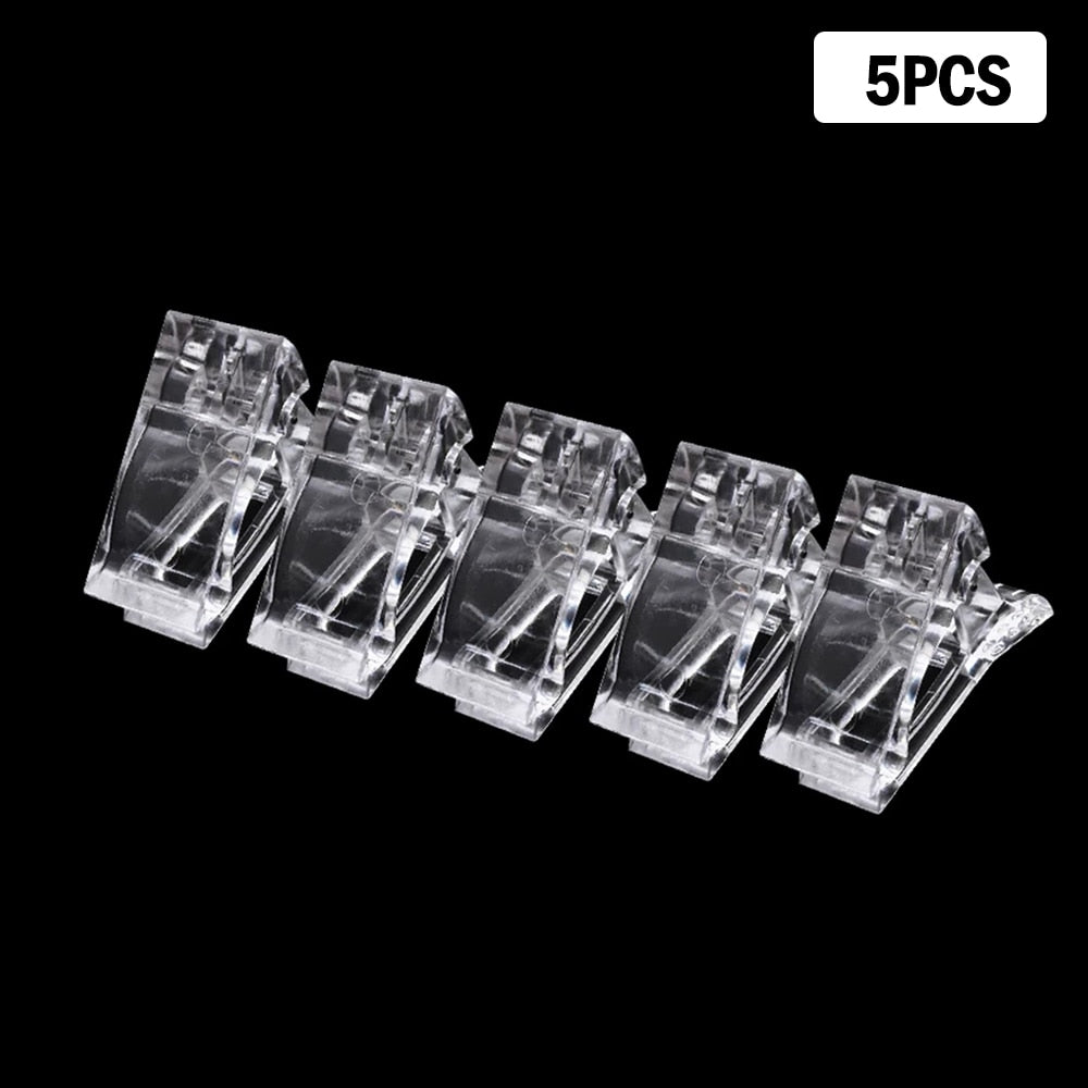Professional Nail clips Acrylic Extension Forms For Nail Quick Building Nail Tips Clips UV Gel Mold For Manicure nail accessorie