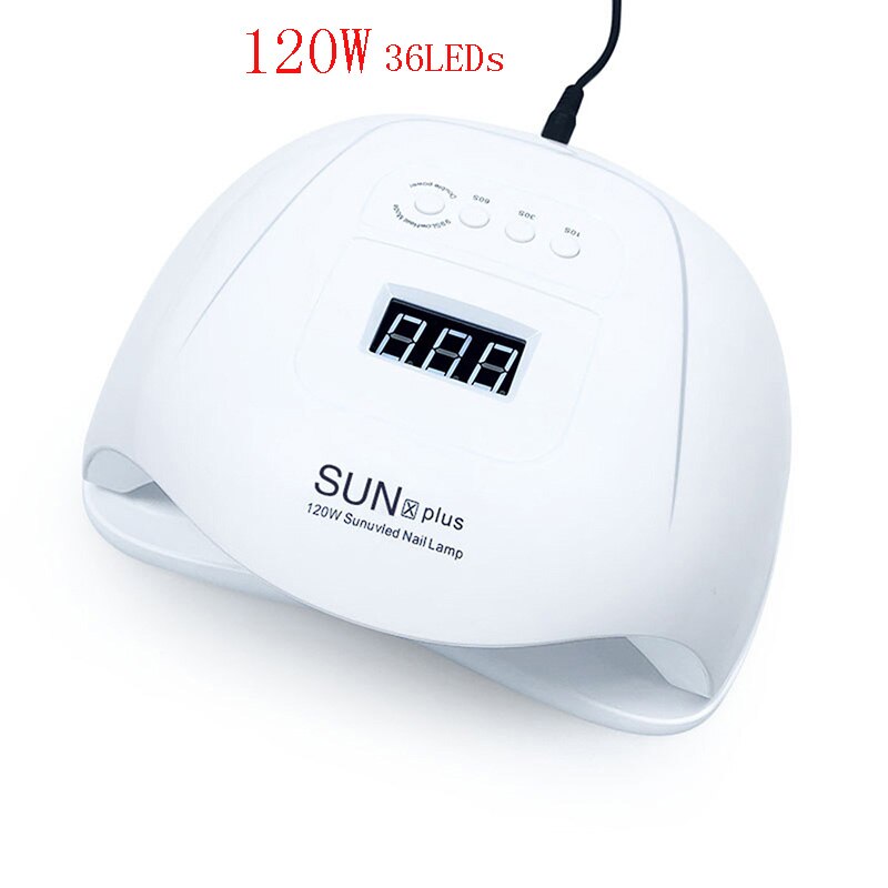 SUN X Plus UV LED Nail Lamp Electric Nail Dryer 36 LEDs Lamp Fast Drying All Nail Gel Polish Motion Sensor Manicure Nail Salon
