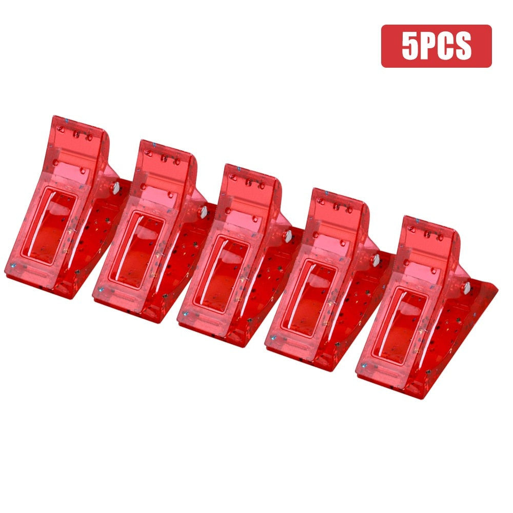 Professional Nail clips Acrylic Extension Forms For Nail Quick Building Nail Tips Clips UV Gel Mold For Manicure nail accessorie