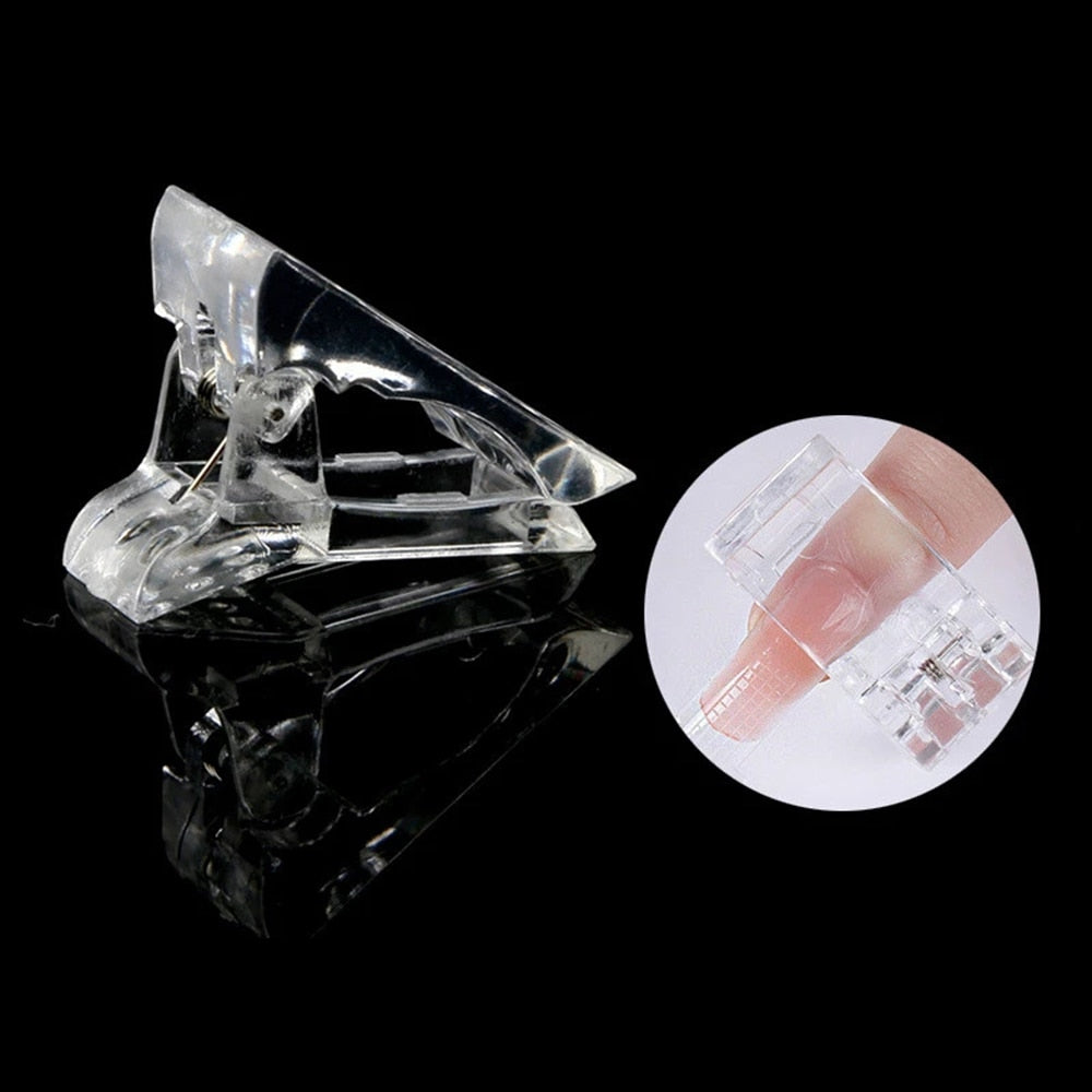 Professional Nail clips Acrylic Extension Forms For Nail Quick Building Nail Tips Clips UV Gel Mold For Manicure nail accessorie