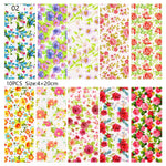 Load image into Gallery viewer, 10 Sheets Nail Transfer Foil Marble Nail Art Stickers Retro Pattern Nail Art Decals DIY Nails Accessories 4*100cm
