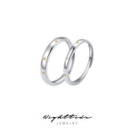 Load image into Gallery viewer, Nighttide Jewelry Zirconia Couple Ring Set JXZ1375
