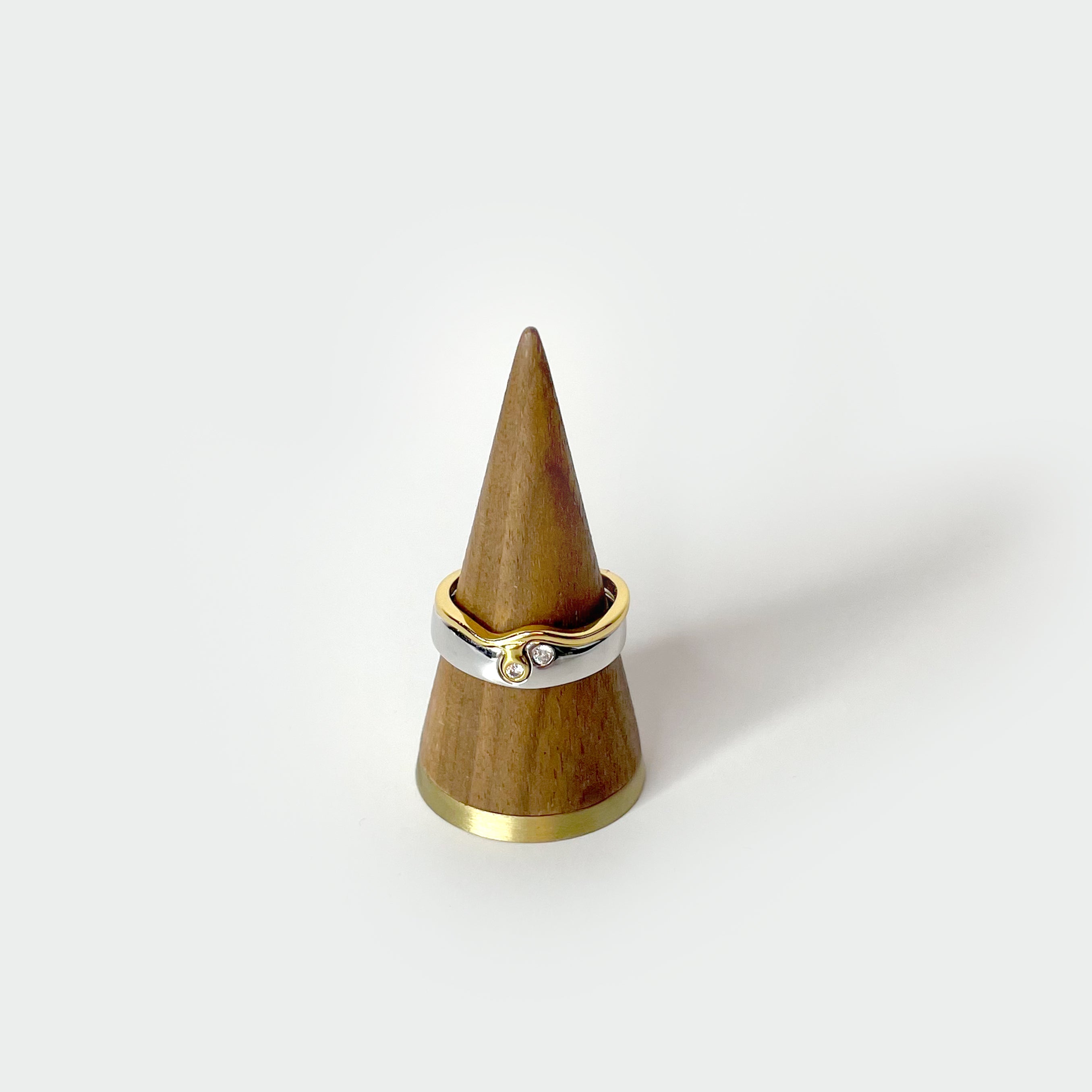 Nighttide Jewelry Zirconia Couple Ring Set JXZ822