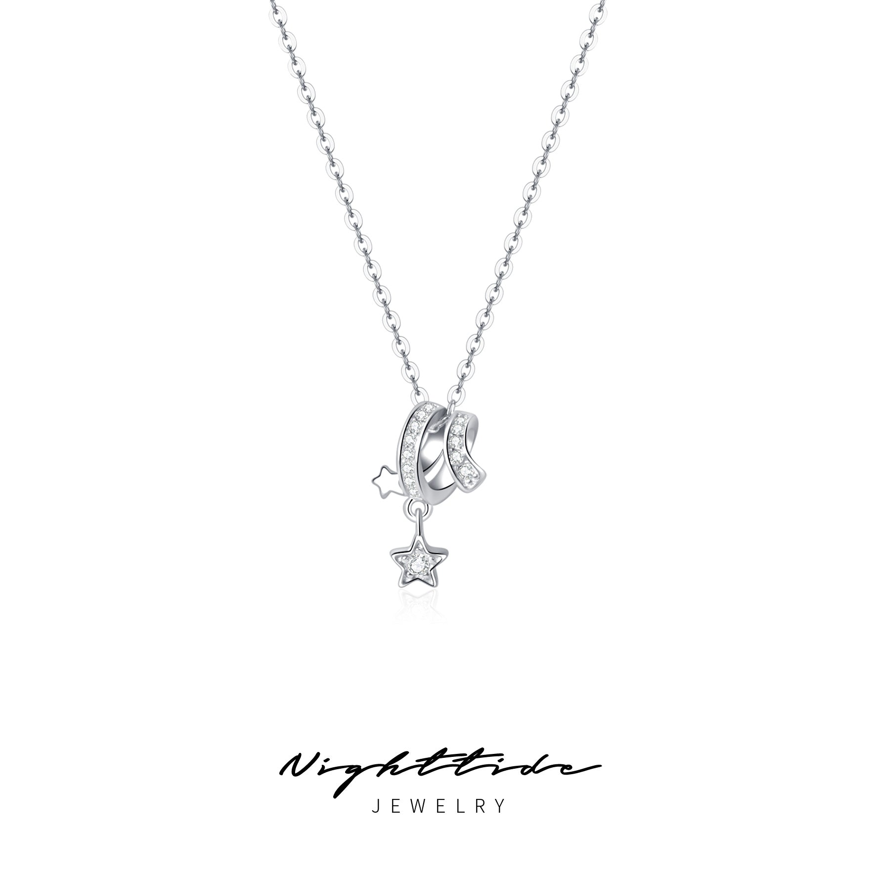 Nighttide Jewelry Zirconia Necklace NXZ1371