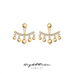 Load image into Gallery viewer, Nighttide Jewelry Zirconia Earrings EXZ1374
