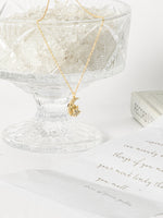 Load image into Gallery viewer, Nighttide Jewelry Star &amp; Moon Zirconia Rotating Necklace NXZ1379
