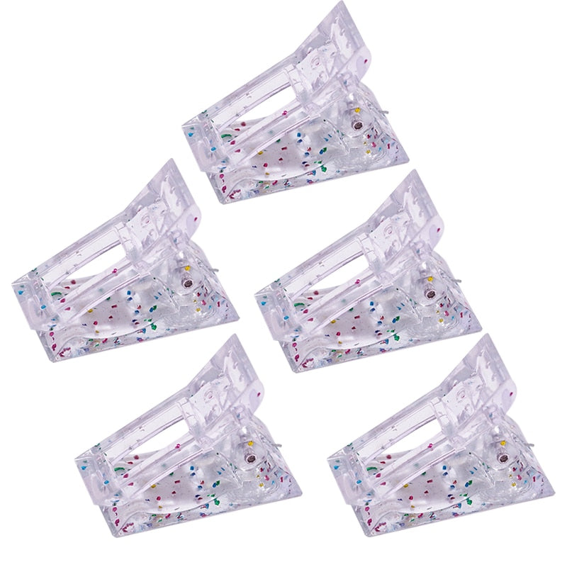 Professional Nail clips Acrylic Extension Forms For Nail Quick Building Nail Tips Clips UV Gel Mold For Manicure nail accessorie