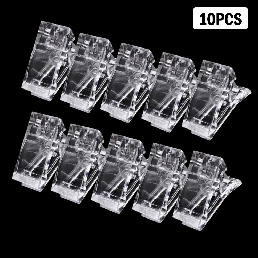 Professional Nail clips Acrylic Extension Forms For Nail Quick Building Nail Tips Clips UV Gel Mold For Manicure nail accessorie