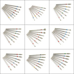 Load image into Gallery viewer, 7pcs/Set Diamond Nail Drill Bit Rotery Electric Milling Cutters For Pedicure Manicure Files Cuticle Burr Nail Tools Accessories
