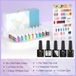 Load image into Gallery viewer, New 60 Fashion Color Venalisa Gel Polish Varnish Color Gel Polish For Nail Art Design Nail Gel Nail Salon Used Nail Gel Kit
