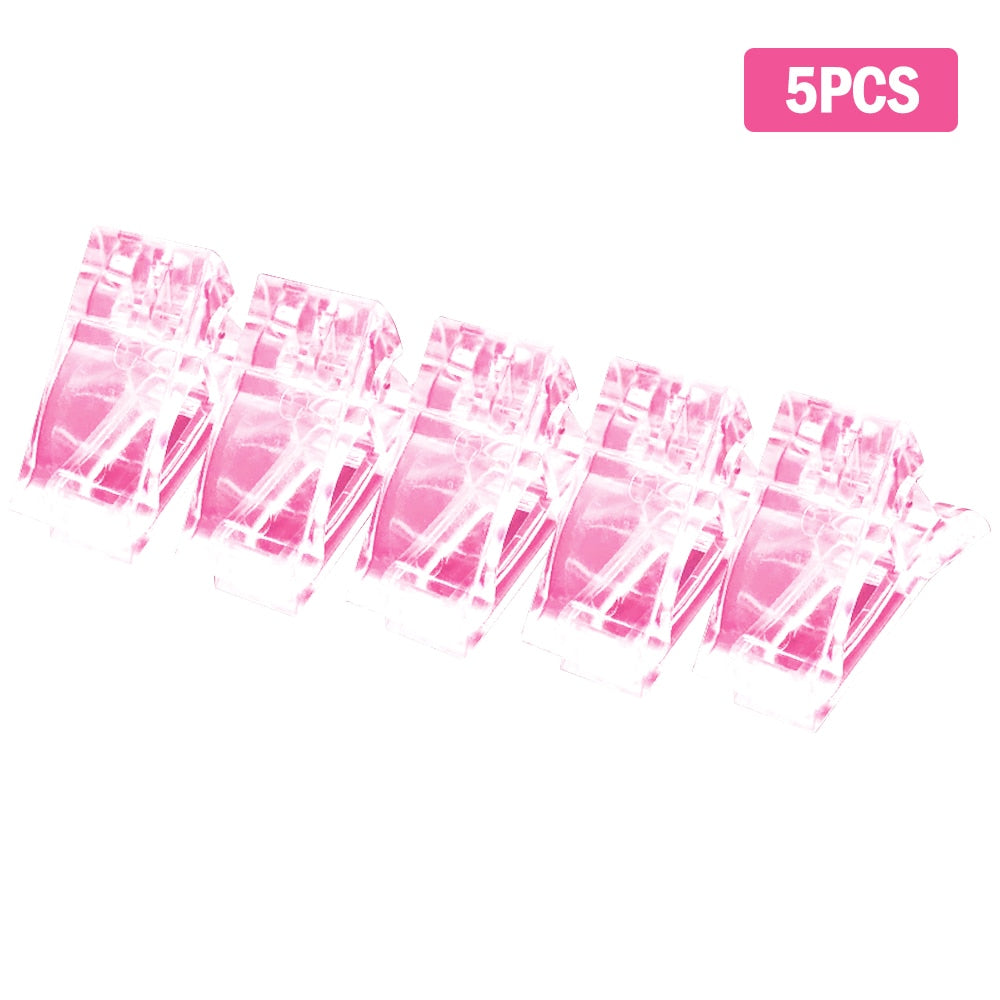 Professional Nail clips Acrylic Extension Forms For Nail Quick Building Nail Tips Clips UV Gel Mold For Manicure nail accessorie