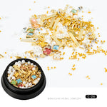 Load image into Gallery viewer, Nail popular copper round rivets sequins nail drill ornaments

